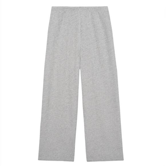 NEW THE GREAT. lap straight leg sweatpants in varsity grey - Picture 6 of 6